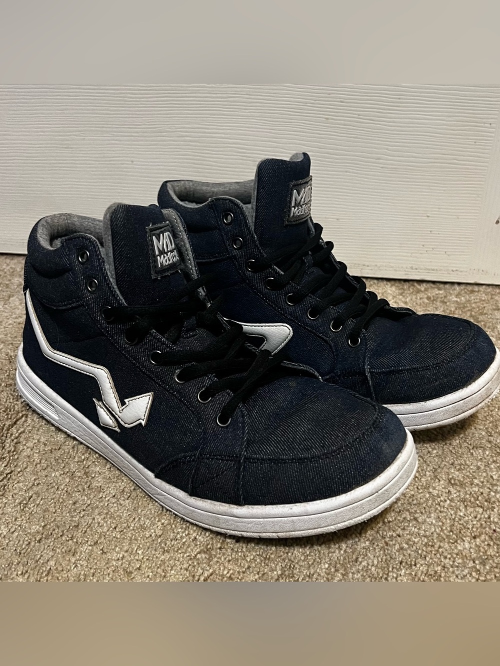 Madfoot Mad Sonic Hi (222501) Dark Denim High Top size 10